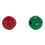 Plastic Beads Ball Rhinestone Multi Color 200 pcs 4