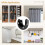 Stainless Steel Closet Rod Bracket U-Shape 6PCS 5