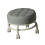 LOVIVER rotating roller stool gray heavy duty 4