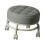 LOVIVER rotating roller stool gray heavy duty 5