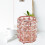 Rose Gold Crystal Vanity Holder for Comb Brushes Pens 6
