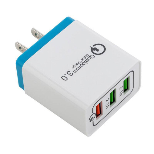 FREEDOMTECH QC 3.0 USB wall charger 3-port 2