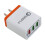 QC 3.0 USB wall charger 3-port fast charging 3