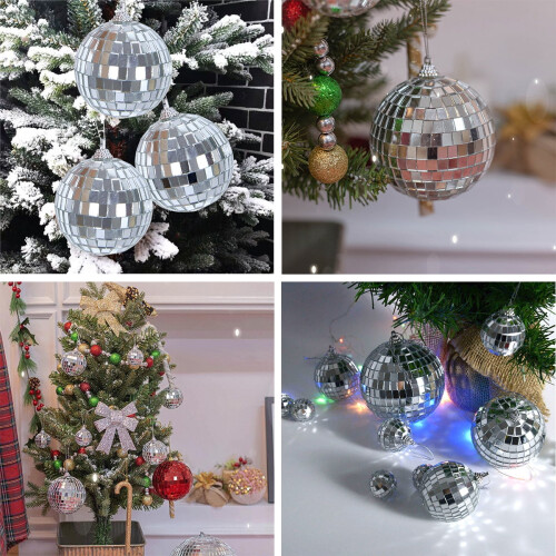 Disco Ball Battery-Powered Sound-Controlled Rotating Mirror 1