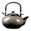 Ceramic Teapot 750ml Grey for Home Camping Tea Making 3
