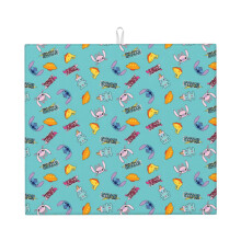 Dish Drying Mat Suede Non-slip 24x18 Inch