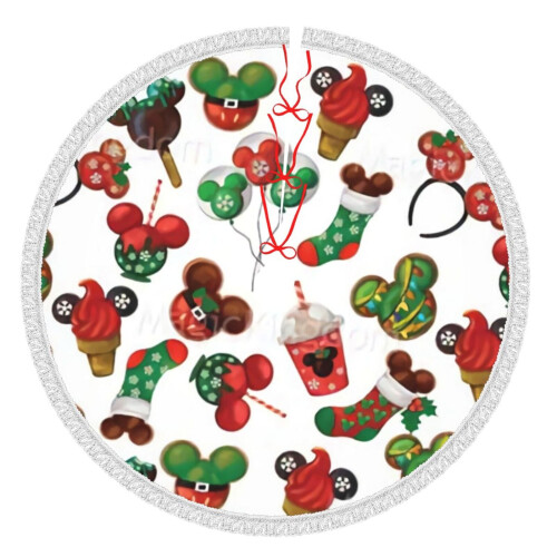 Mickey Mouse Christmas Tree Skirt 48 inch