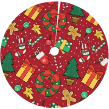 Christmas Tree Skirt 48 inch festive decor