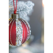 Christmas Ball Ornaments Glass 12-Pack