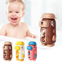 Jacenvly kids bath toys waterwheel animals set
