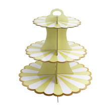 Cake Stand Paper Foil Three-Tier