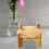 Wood Beverage Dispenser Holder 22 cm Diameter 7