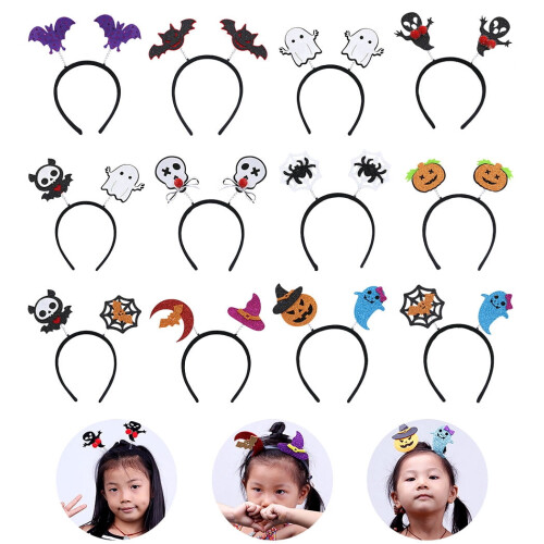 Halloween headbands fashion assorted 12 pcs 1