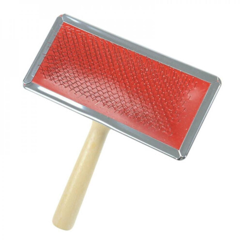 Pet Slicker Brush for Rugs and Pets Fine Wire 1 Pack 2
