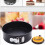 Springform Cake Pan Set Round 7 8 9 Inch 3 Piece 3