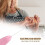 Battery-Powered Beverage Mixer Pink Kitchen Gadget 2