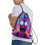 Rick and Morty Drawstring Bag Unisex Small 3