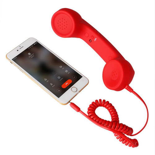 Retro Cell Phone Handset Anti-Radiation 3.5mm 2