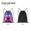 Rick and Morty Drawstring Bag Unisex Small 5