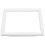 Plastic embroidery hoop square reusable 4-inch 2