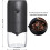 Electric Coffee Grinder Ceramic Burrs Adjustable Coarseness 8
