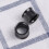 Stainless Steel Ear Tunnels 2PCS Black 12mm 4