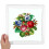Plastic embroidery hoop square reusable 4-inch 4