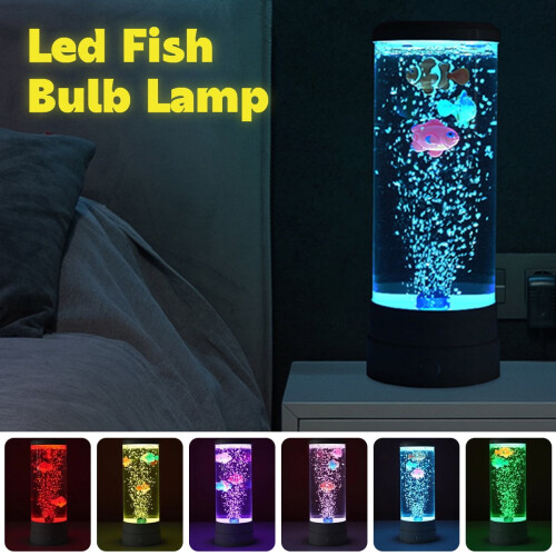 Jellyfish Lava Lamp LED Night Light USB Powered 1