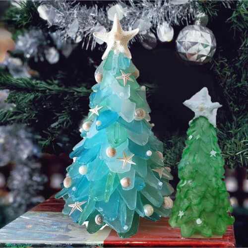 Christmas Tree Decoration Starfish 12 15 20 cm 1