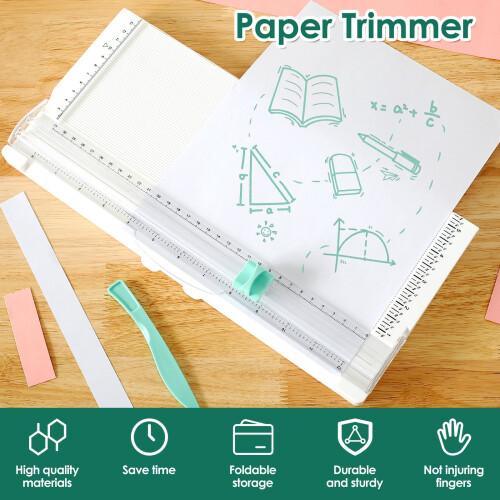 Paper Trimmer with Scoring Blade A4 1 Unit 1