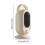 Electric Space Heater Desktop Foot Warmer 110V 4