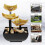 Tabletop Fountain Decor Indoor USB Powered 3