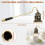 Flower-Shaped Candle Snuffer Black 7.2 Inch 4