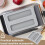 Silicone Toaster Cover for 2-Slice Toaster Gray 2 Pack 7
