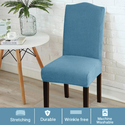 LNKOO dining chair slipcovers stretch fit 2 pack 1