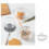 Glass soup bowl with handle 350ml 4