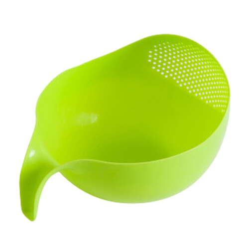 Round kitchen basket for dishwashing and fruit draining 1