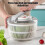 Manual fruit and vegetable drainer for kitchen use 5