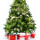 Christmas ornaments gold leaf electroplated plastic 12 pcs 7