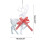 Christmas Tree Pendant Decor White Plastic Star Snowflake 3