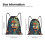 Rick and Morty Drawstring Bag Unisex Small 4