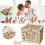 Luxsea wedding card box rustic brown theme 1 piece 5