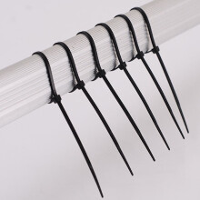 Cable Ties UV Weather Resistant Nylon Black 100 Pcs