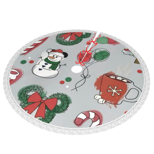 Mickey Mouse Christmas Tree Skirt 48 inch 1