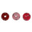 Plastic Beads Ball Rhinestone Multi Color 200 pcs 3