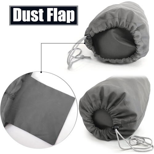 Backpacking Stuff Sacks with Dust Flap 6 Pack 2