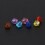 Acrylic Bicone Spacer Beads 4x4mm 2000 pcs 4