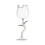 Rose Red Wine Glass Tall High-End Cup 1