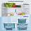 Stackable Fridge Food Storage Containers with Drain Baskets 5