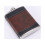 Leather Hip Flask Stainless Steel 7 oz 4